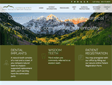 Tablet Screenshot of longmontoralsurgery.com